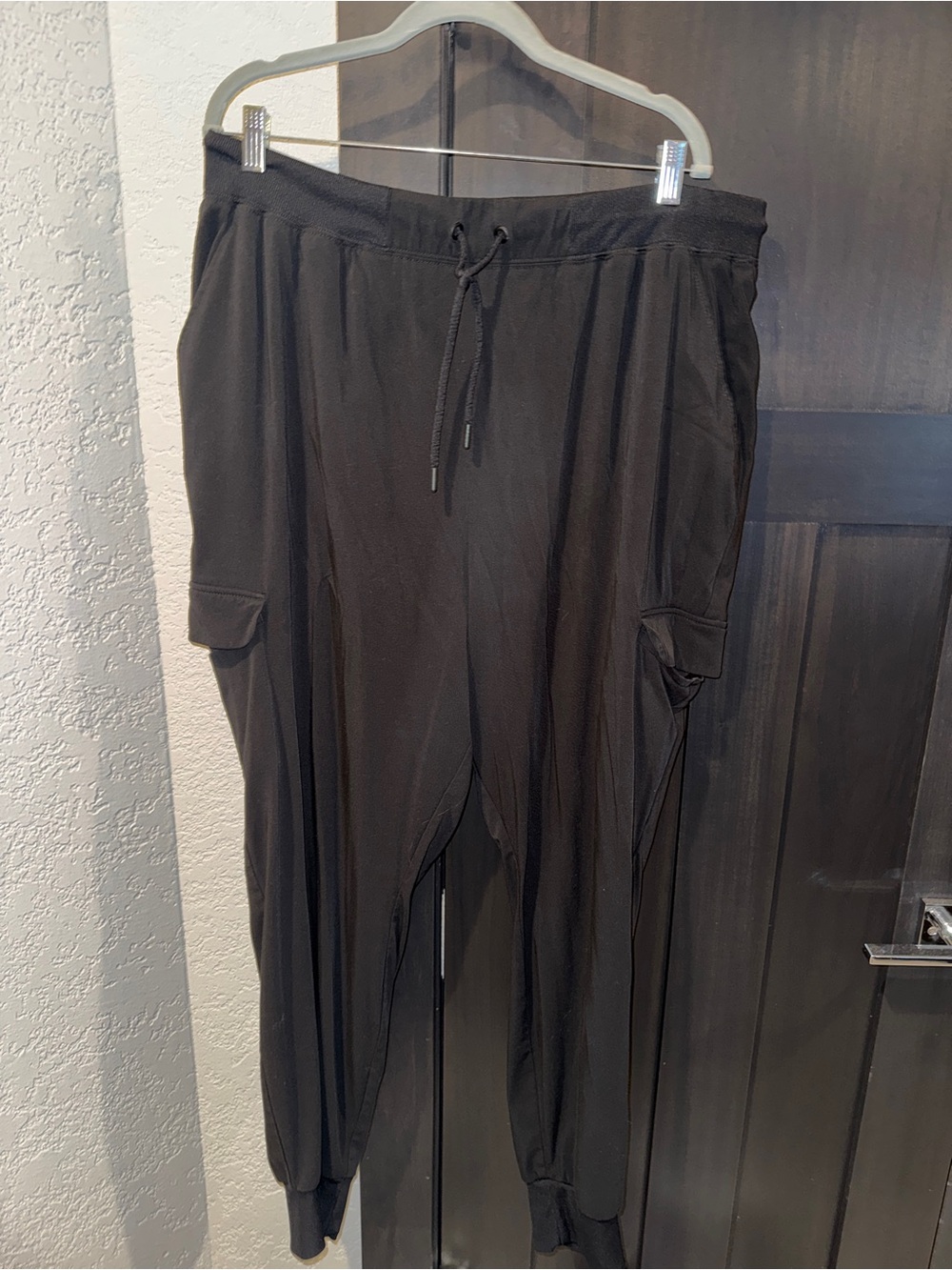 Jaanuu scrubs Black Cargo Jogger Pants